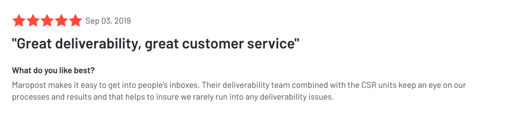 G2 Deliverability Service